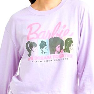 Barbie long sleeve tshirt top.